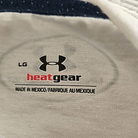 Under Armour HeatGear Short Sleeve Shirt – Men’s Large – Loose Fit Performance - Picture 6 of 8